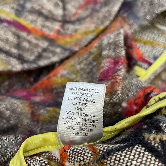 Christopher & Banks Vest Size Medium Felted Artsy Unique Wearable Art Goblincore - Picture 7 of 10